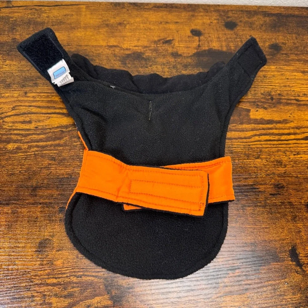 Simply Wag Dog Hunting Vest Size XS Orange Camo Fleece Jacket 2018